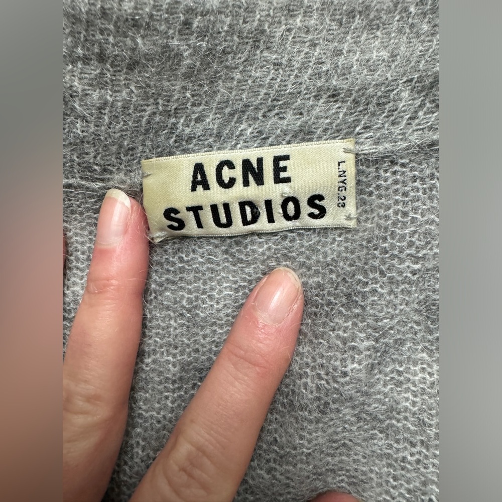 Acne Studios Raya mohair cardigan - Picture 5 of 9